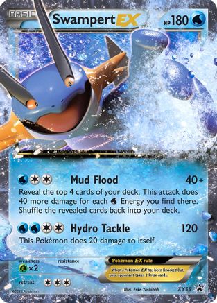 Swampert EX XY55 - Holofoil XY Promos - Promo