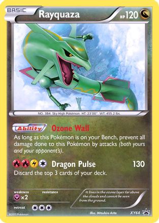 Rayquaza XY64 - Holofoil XY Promos - Promo