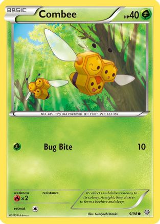 Combee 009 XY Ancient Origins - Common
