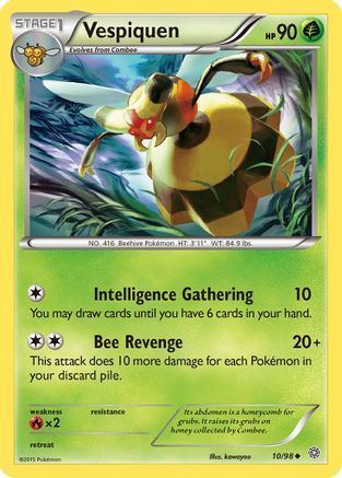 Vespiquen (10) (10) 010 XY Ancient Origins - Uncommon