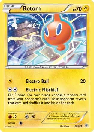 Rotom 029/98 - Reverse Holofoil XY Ancient Origins - Uncommon