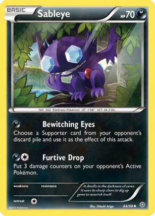 Sableye 044 XY Ancient Origins - Uncommon