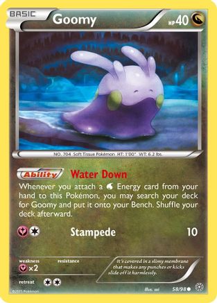Goomy 058 XY Ancient Origins - Common