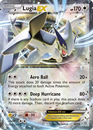 Lugia EX 068 - Holofoil XY Ancient Origins - Ultra Rare
