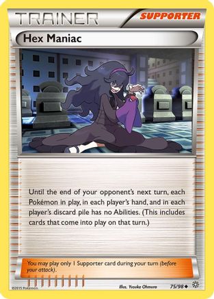 Hex Maniac 075 - Reverse Holofoil XY Ancient Origins - Uncommon