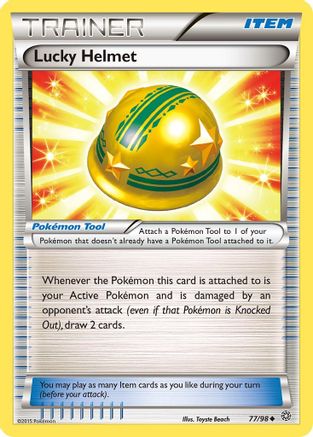 Lucky Helmet 077 - Reverse Holofoil XY Ancient Origins - Uncommon
