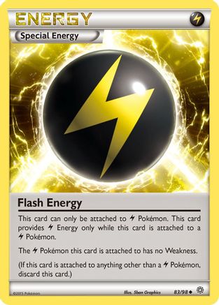 Flash Energy 083 - Reverse Holofoil XY Ancient Origins - Uncommon