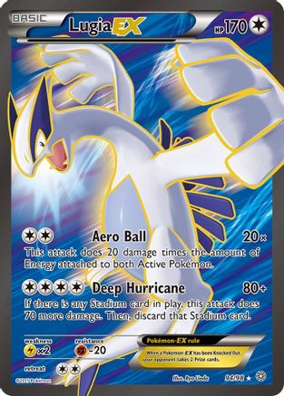 Lugia EX (94 Full Art) - Holofoil XY Ancient Origins - Ultra Rare
