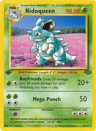 Nidoqueen (23) (23) 023 - Unlimited Jungle - Rare