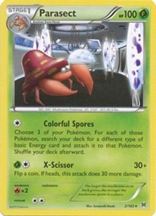 Parasect 002 XY BREAKthrough - Rare