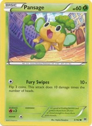Pansage 005 XY BREAKthrough - Common