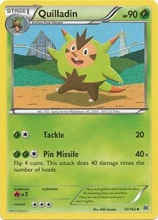 Quilladin 010 XY BREAKthrough - Uncommon