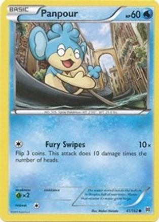 Panpour 041 - Reverse Holofoil XY BREAKthrough - Common