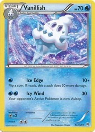 Vanillish 044 - Reverse Holofoil XY BREAKthrough - Uncommon