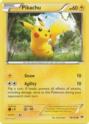 Pikachu 048 XY BREAKthrough - Common