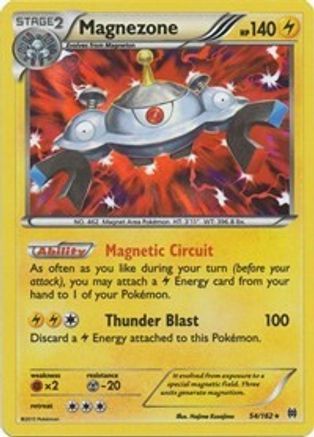 Magnezone 054/162 - Holofoil XY BREAKthrough - Holo Rare