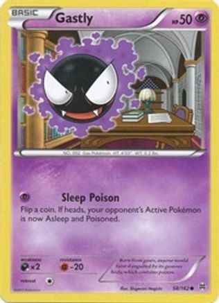 Gastly 058 XY BREAKthrough - Common