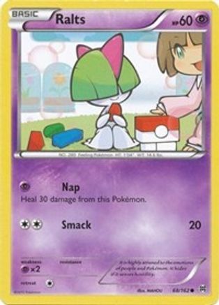 Ralts (68) (68) 068 - Reverse Holofoil XY BREAKthrough - Common