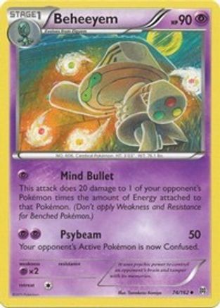 Beheeyem 074 XY BREAKthrough - Uncommon