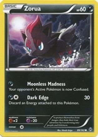 Zorua (89) (89) 089 XY BREAKthrough - Common