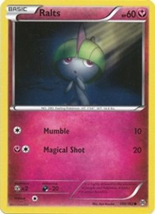 Ralts (100) (100) 100 - Reverse Holofoil XY BREAKthrough - Common