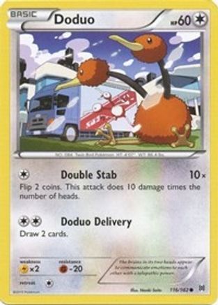 Doduo (116) (116) 116 XY BREAKthrough - Common