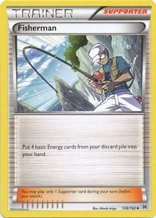 Fisherman 136 XY BREAKthrough - Uncommon