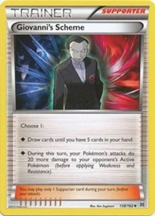 Giovanni's Scheme 138 XY BREAKthrough - Uncommon