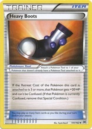 Heavy Boots 141 - Reverse Holofoil XY BREAKthrough - Uncommon