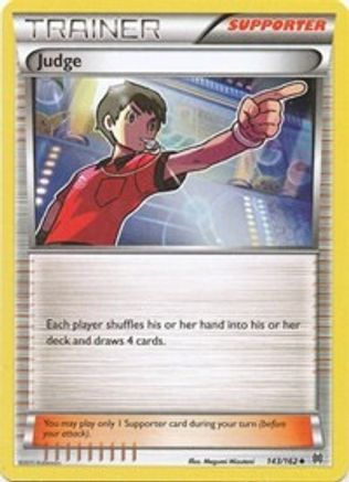 Judge 143 XY BREAKthrough - Uncommon