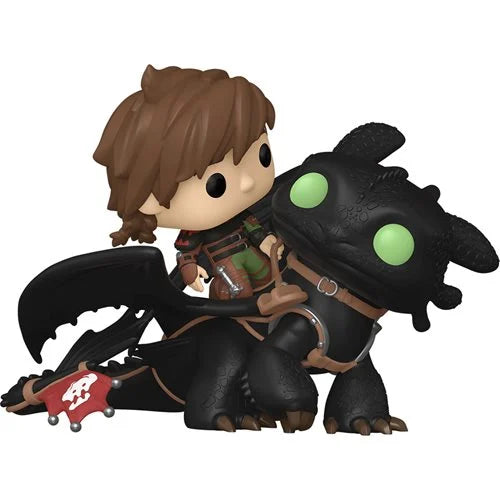 Funko Pop! Movies: How To Train Your Dragon 2 - Deluxe Rides 6" Hiccup with Toothless #123