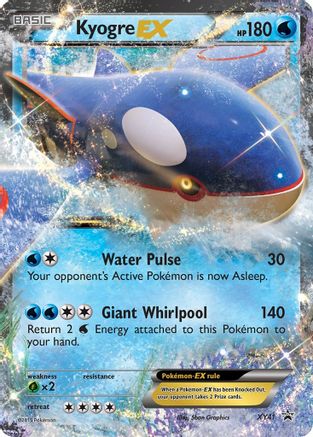 Kyogre EX XY41 - Holofoil XY Promos - Promo