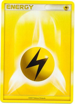 Lightning Energy (2007-2008 League Promo) - Holofoil League & Championship Cards - Promo