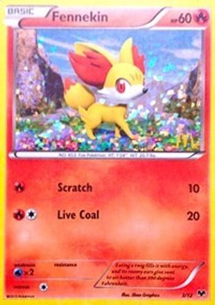 Fennekin - 3/12/12 - Holofoil McDonalds Promos 2014 - Promo