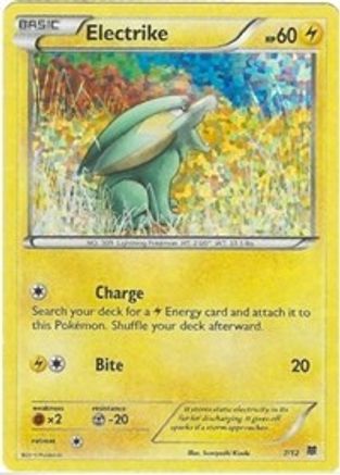 Electrike - 7/12/12 - Holofoil McDonalds Promos 2015 - Promo