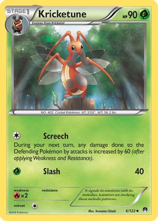 Kricketune/122 XY BREAKpoint - Uncommon
