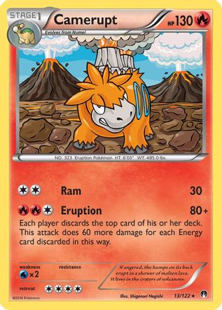 Camerupt XY BREAKpoint - Rare