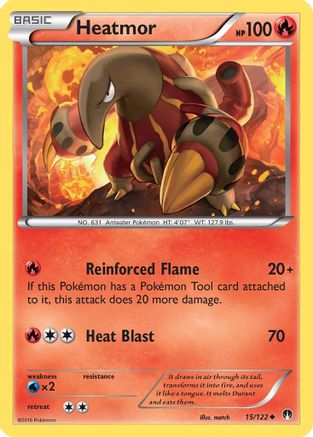 Heatmor - Reverse Holofoil XY BREAKpoint - Uncommon