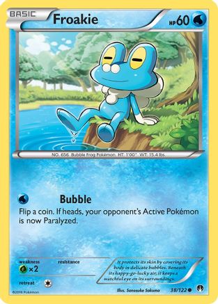 Froakie 038 - Reverse Holofoil XY BREAKpoint - Common