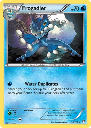 Frogadier 039 XY BREAKpoint - Uncommon