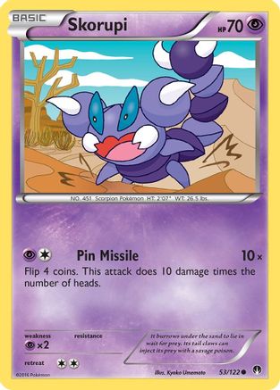 Skorupi 053/122 XY BREAKpoint - Common