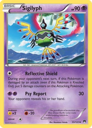 Sigilyph XY BREAKpoint - Uncommon