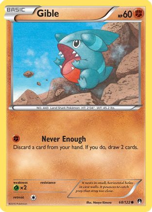 Gible 068 XY BREAKpoint - Common