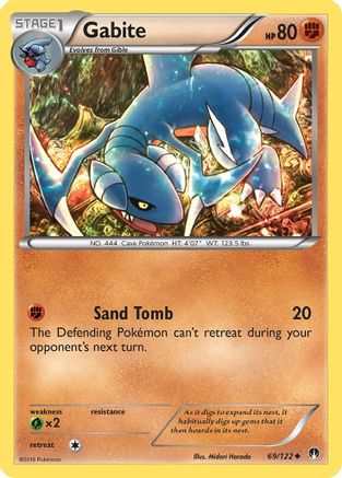Gabite 069 XY BREAKpoint - Uncommon