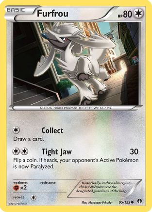 Furfrou - Reverse Holofoil XY BREAKpoint - Common
