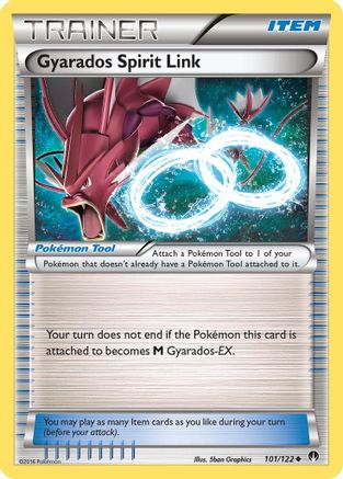 Gyarados Spirit Link 101 XY BREAKpoint - Uncommon