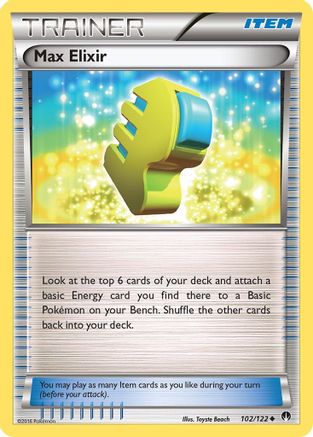 Max Elixir 102 XY BREAKpoint - Uncommon