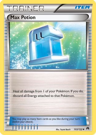Max Potion 103 XY BREAKpoint - Uncommon