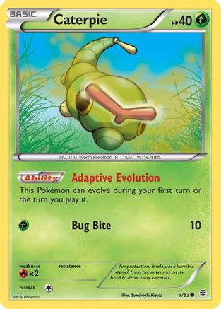 Caterpie 003 Generations - Common