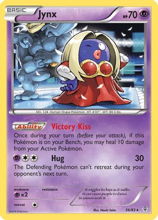 Jynx 036 Generations - Rare